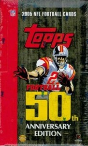 2005 Topps 50 Years Football Singles - Inserts/Rookies - You Choose from List