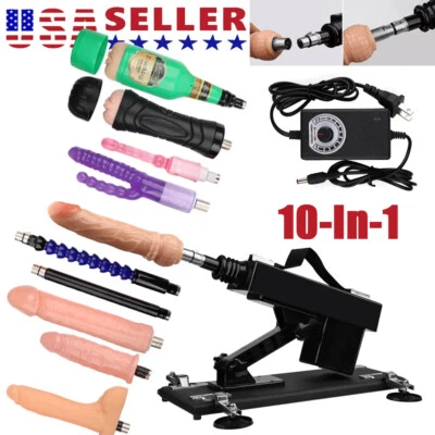 Electric Love Sex Machine Male Women Automatic Masturbation Men Sex Toy - Image 1 of 4