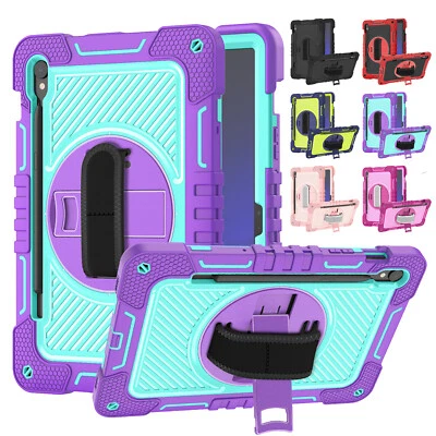 AU For Samsung Galaxy Tab A9 A9+ S9 FE Tablet Shockproof Rugged Stand Case Cover - Image 1 of 4