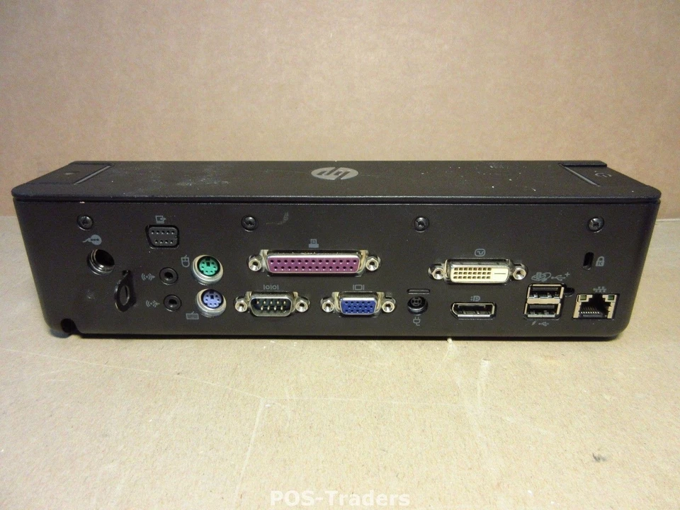 HP A7E32AA LAptop Dockingstation 4x USB 3.0 for HP EliteBook und ProBook EX PSU - Bild 1 von 2