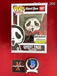 Chris Durand signed Exclusive Ghostface Funko Pop #1607 Scream 2 Beckett COA - Bild 1 von 2