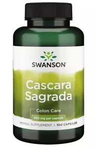 Swanson CASCARA SAGRADA CORTEZA - 100 cápsulas - Imagen 1 de 2