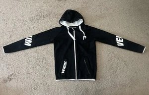 Venum Contender 3.0 Full Zip Men’s Black Hoodie Med - Picture 1 of 8