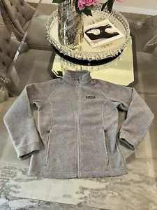 Columbia Grey Fleece Full Zip Jacket Kids Large 14/16 - Picture 1 of 11