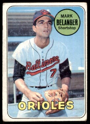 1969 Topps Mark Belanger Baltimore Orioles #299 - Image 1 of 2