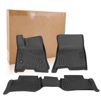 Floor Mats for 2023 2024 2025 Chevrolet Chevy Colorado Crew Cab & GMC Canyon - Изображение 1 из 4