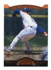 1995 SP Baseball # 14 Hideo Nomo PP, FOIL, RC	- Los Angeles Dodgers