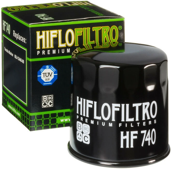 Filtro de aceite HiFlo Yamaha FX Cruiser SHO VXR SX marino fueraborda barco motor HF740 Foto 1 de 1
