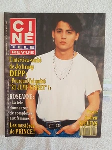 CINE REVUE N°33 1990 J.DEPP M.DEMONGEOT R.BARR PRINCE A.DAHL M.LANDAU S.MACLAINE - Picture 1 of 22