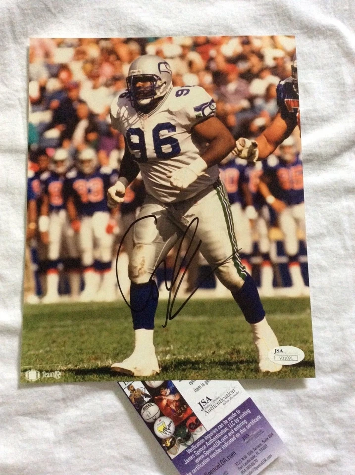 КОРТЕС КЕННЕДИ С АВТОГРАФОМ 8x10 SEATTLE SEAHAWKS HURRICAMES СЕРТИФИКАТ ПОДЛИННОСТИ JSA РЕДКАЯ - Изображение 1 из 1