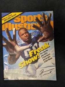 2000 Sports Illustrated S.I. Autograph Cover JEVON KEARSE Tennessee Titans FREAK - Picture 1 of 2
