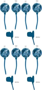 Lote de 4 auriculares Dolphins In-Ear Digitat Concepts DCDD203 azules - Imagen 1 de 6