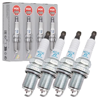 4x Zündkerze NGK 6458 PFR6Q Für VW Golf 4 Polo 9N Passat B5 Audi A3 A4 TT Seat - Image 1 of 4