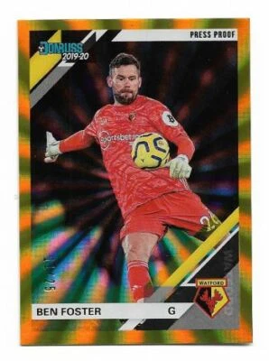 2019-20 Panini Chronicles Press Proof Gold Card : Ben Foster #11/25 - Image 1 of 2