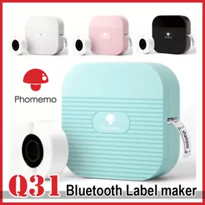 Bluetooth Label Maker Machine Portable Wireless Sticker Thermal Label Printer - Picture 1 of 20