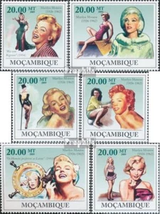 Stamps Mosambik 2009 Mi 3336-3341 (complete. issue) MNH 2009 Marilyn Monroe (192 - Picture 1 of 1