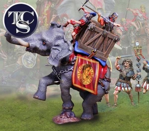 THE COLLECTORS SHOWCASE ROMAN ELEPHANT WOUNDED CELTIC WAR CS01151 - Picture 1 of 2