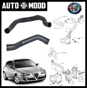 KIT 2 Tubo manicotto intercooler Alfa Romeo 147 1.9 JTD scambiatore di calore - Foto 1 di 1