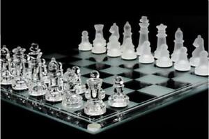 Jeux Traditionnels Échecs en Cristal D'échecs Jeu D'échecs Débutants pour Adultes Jeu De Verre,25 x 25 cm Cutfouwe Échecs De Verre Jeux Traditionnels Échecs en Cristal D'échecs Jeu D'échecs Débutants pour Adultes Jeu De Verre,25 x 25 cm Cutfouwe Échecs De Verre