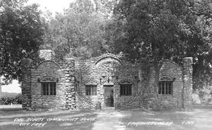 RPPC Girl Scouts Community House City Park Fairbury, NE c1940s Vintage Postcard - Picture 1 of 2