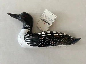 Red Shed Decoy Loon Wall Hanging New - Picture 1 of 1