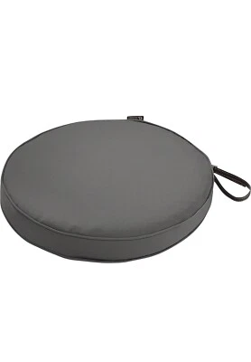 Classic Accessories Montlake FadeSafe Outdoor  Round Seat Cushion Cover 15”x2” - Image 1 of 4