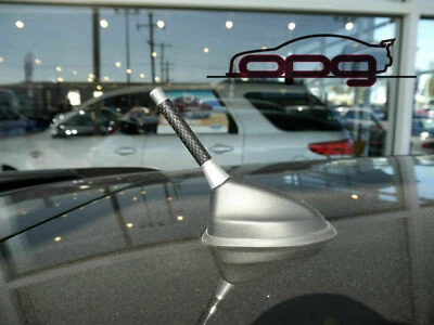 Antenna/Aerial Only Stubby Bee Sting for Audi A1 A3 S3 A4 S4 A5 A6 Silver Carbon - image 1 of 4