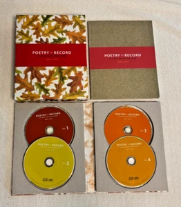 Poetry On Record: 98 Poets Read Their Work (1888-2006) - Audio CD - LIKE NEW - Picture 1 of 2