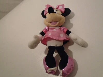 Disney Parks plush Minnie Mouse princess pink Stuffed Animal authentic origninal - Image 1 of 4