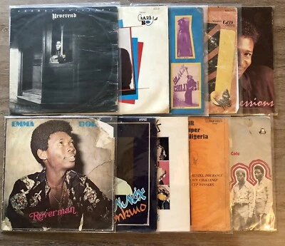 Lot de 10 LP - Afro - Funk - Afrobeat - Black Children - E Dorgu - Charly Boy - Photo 1/4