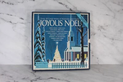 READER'S DIGEST JOYOUS NOEL 4 LP BOX SET 12" VINYL RECORD VARIOUS COMPILATION EX - Image 1 of 4