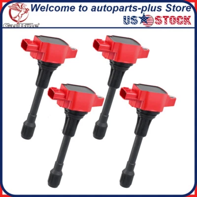 Сменные катушки зажигания упаковка 4 шт. для 2010 2011 2012 Nissan Sentra L4 2,0 л UF549 - Изображение 1 из 4