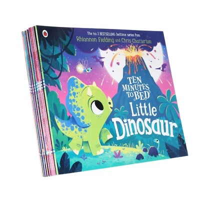 Ten Minutes to Bed Series By Rhiannon Fielding 9 Books Set - Ages 2-6 -Paperback - Image 1 of 4