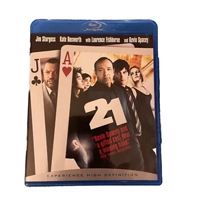 21 Blu Ray Dvd Poker Las Vegas Gambling Laurence Fishburne Bd Live - Imagen 1 de 6