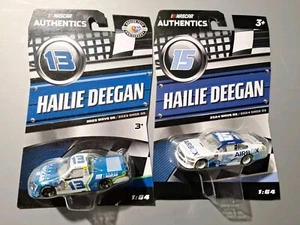 Nascar Authentics Hailie Deegan #13 Truck & #15 Car  Lot . 1/64 - Picture 1 of 7