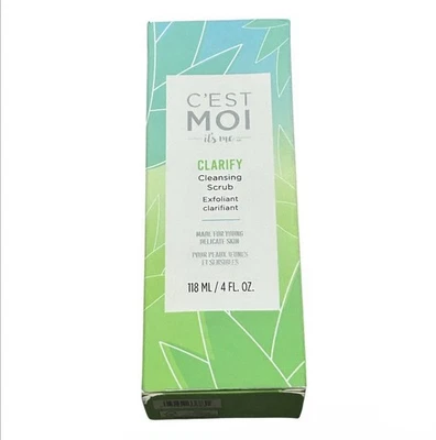 Exfoliant C’EST MOI It’s me Clarify Cleansing Scrub Young Delicate Skin 4oz SEAL - Image 1 of 2