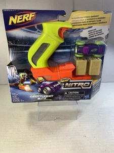 NERF Nitro Throttle shot Blitz Race Car Sealed NEW MIP Hasbro Stunt Toy - Picture 1 of 2