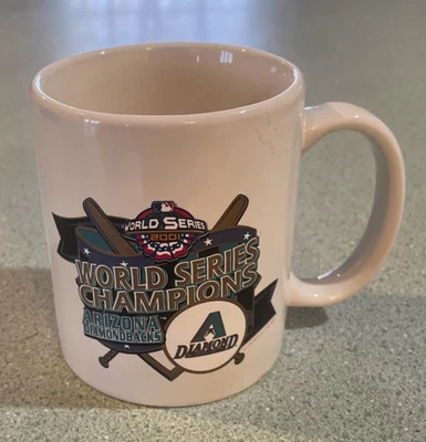 2001 Arizona Diamondbacks World Series Champions Coffee Mug Cup MLB - Image 1 of 4