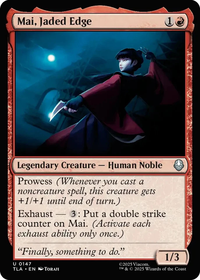 Mai, Jaded Edge Avatar: The Last Airbender Regular - Image 1 of 1