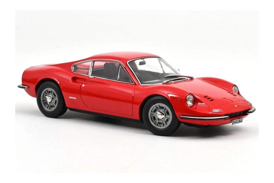 Ferrari Dino 246 GT Rosso Corsa 1969 Norev rojo 1:18 187800 Foto 1 de 2