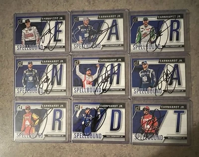 Firmado 2025 Donruss Spellbound RC Juego Completo Dale Earnhardt Jr 9 Cartas 🔥🔥 Foto 1 de 2