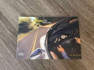 VINTAGE 2001 MAZDA SALES BROCHURE CATALOG MODEL LINEUP - Bild 1 von 2