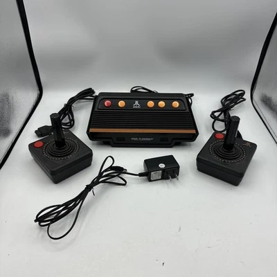 Atari Flashback H10607 Black Wired Classic Game Console with Controllers & Cord - Image 1 of 4