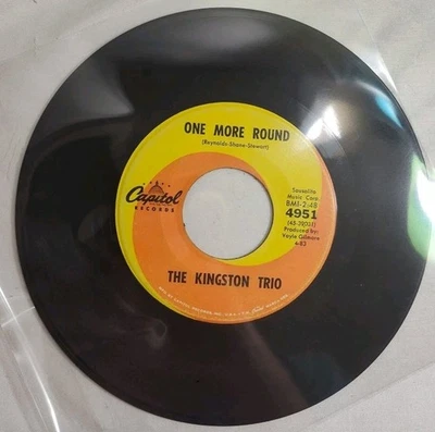 The Kingston Trio - Reverend Mr Black / One More Round - 45RPM 1963 Capitol  - Image 1 of 4