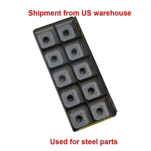 Fresadora de extremo de inserción de carburo R245-12T3M-PM1130 - Herramienta de fresado de precisión para metalurgia - Imagen 1 de 5