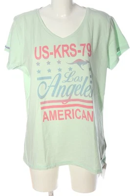 KANGAROOS Camisa con cuello V Mujeres Camisa Talla EU 50 verde look casual - Imagen 1 de 4
