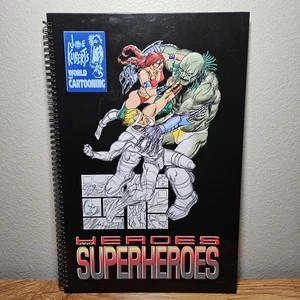 Joe Kubert's World Of Cartooning Heroes and Superheroes Learn How to Draw - Picture 1 of 11