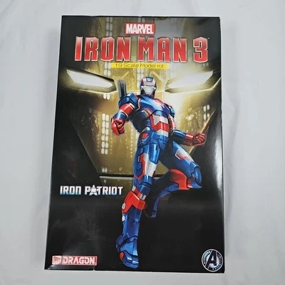 Iron Man 3 Iron Patriot 1:9 model kit # 38324 Marvel Dragon New in box - Image 1 of 4