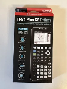 Texas Instruments TI-84 Plus CE Python Calculator NEW FREE SHIPPING - Picture 1 of 9