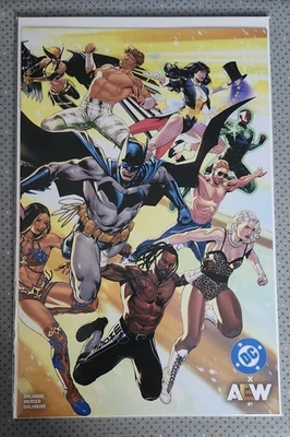 CÓMIC CROSSOVER EXCLUSIVO DE AEW DC COMICS NYCC 2025. Foto 1 de 2